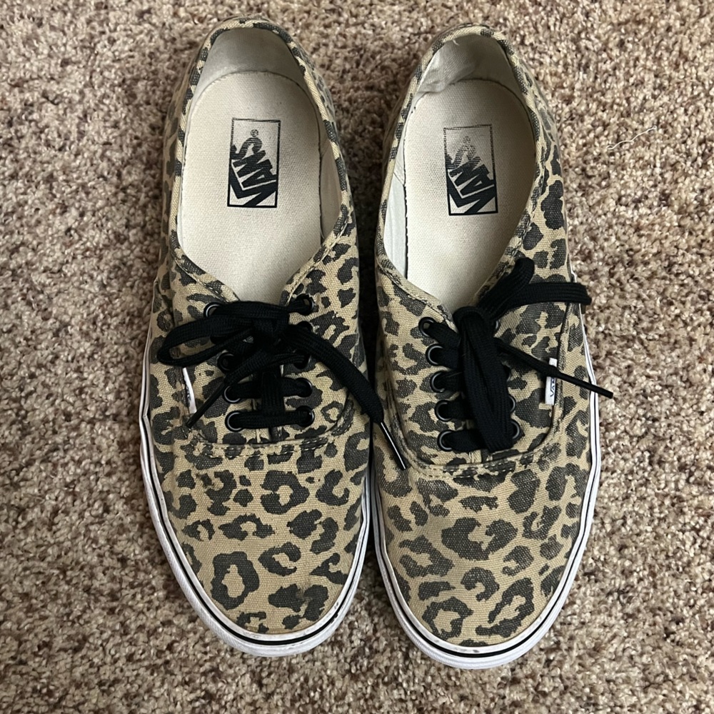 Vans Authentic Leopard Print Mens 11 Shoes